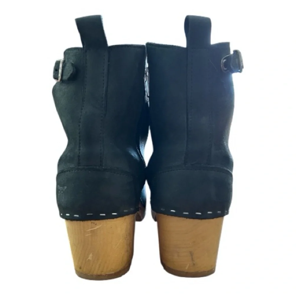 SANDGRENS New‎ York Clog Boots Black Nubuck 41 US 10-10.5 - Picture 8 of 16